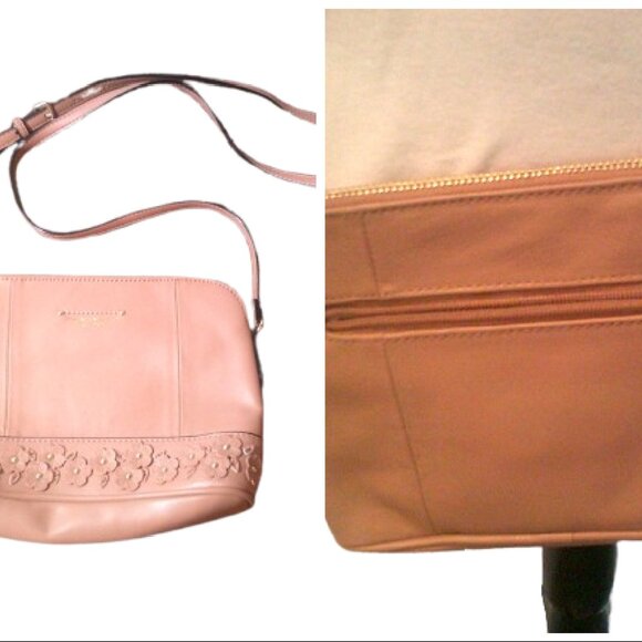 Tignanello Leather Crossbody bag Mini-Shoulder Bag 100% Leather purse - Picture 7 of 7